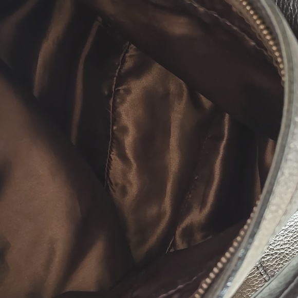 Banana Republic Metallic Leather Hobo Bag - Picture 5 of 8